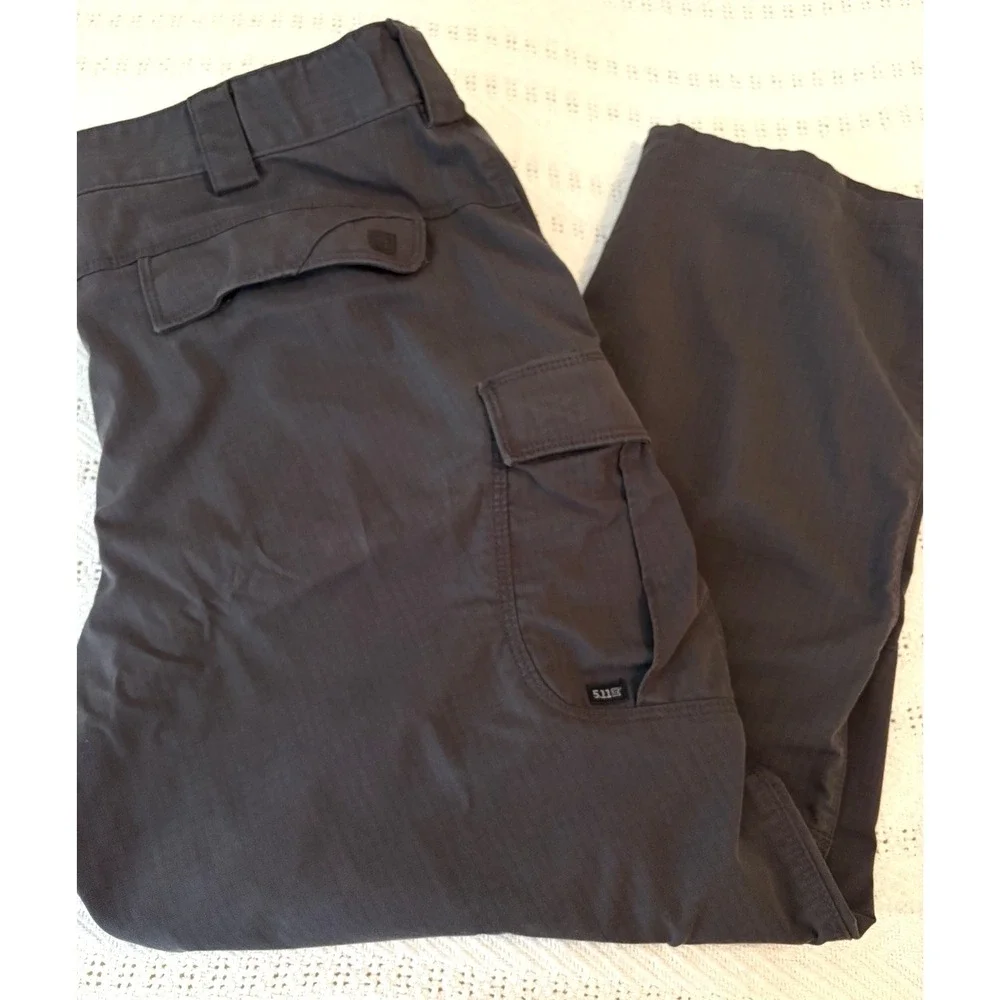 5.11 Tactical Gray WORK‎ PANTS RIPSTOP MEN 42 X 30 EXCELLENT